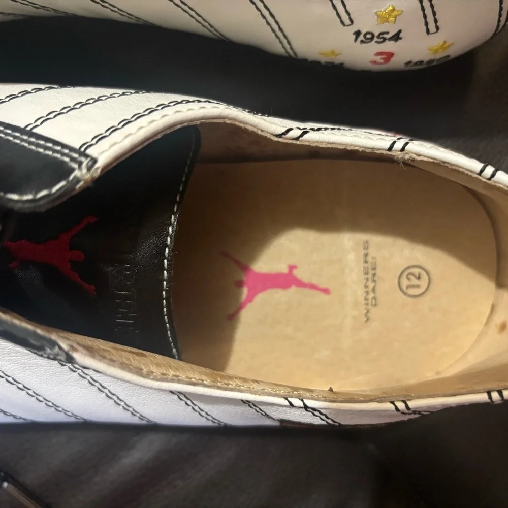 Black and White Athletic Shoes